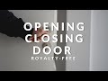 Free opening and closing door sound effects