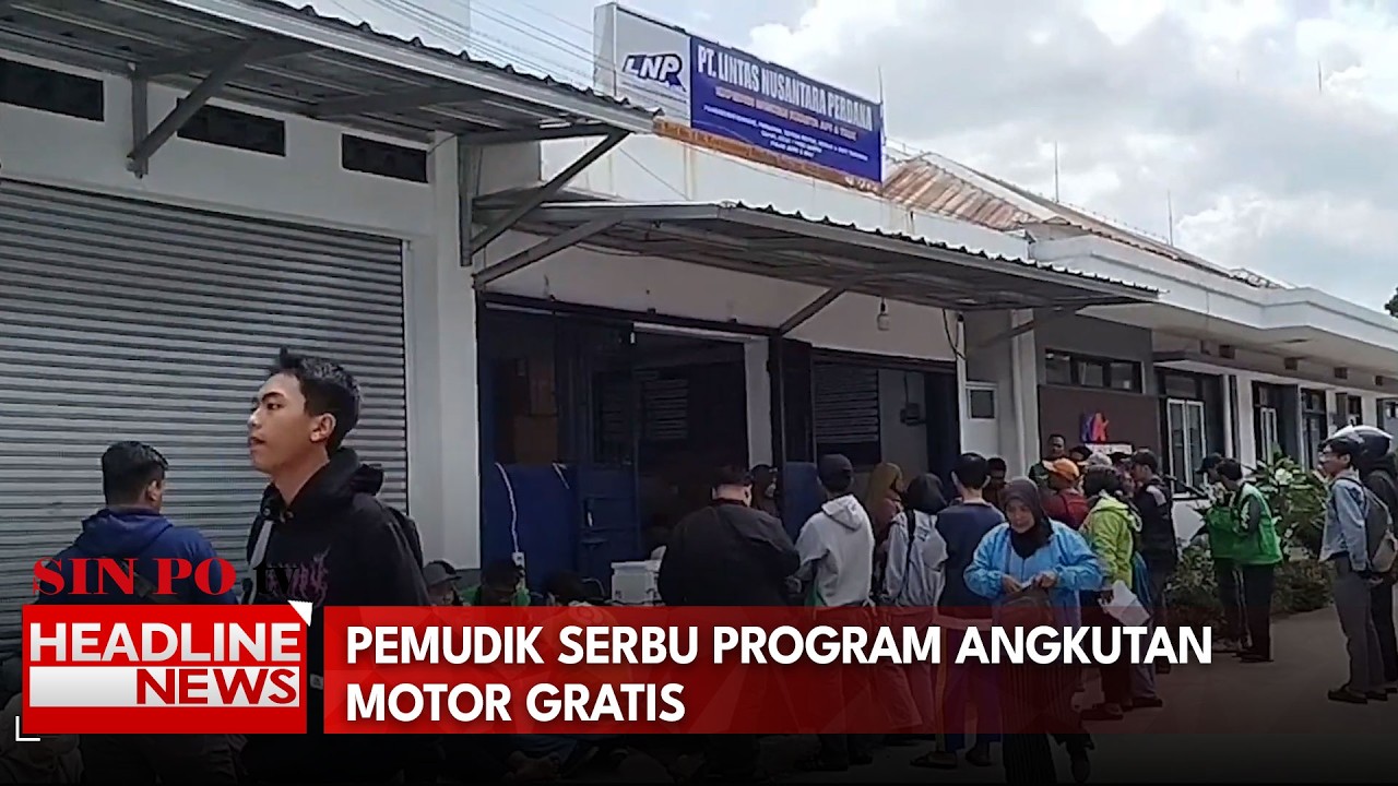 Pemudik Serbu Angkutan Motor Gratis Di Stasiun Kiaracondong Bandung