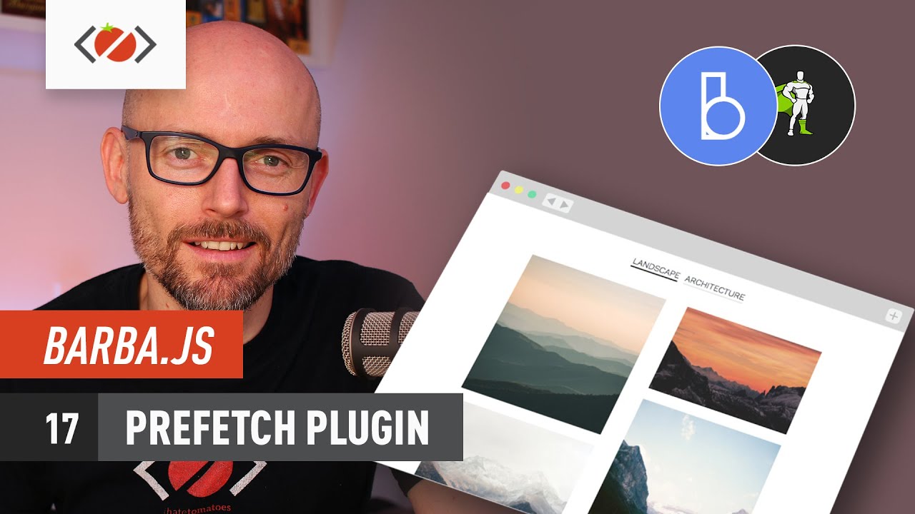 Barba.js with GSAP - 17. Prefetch Plugin