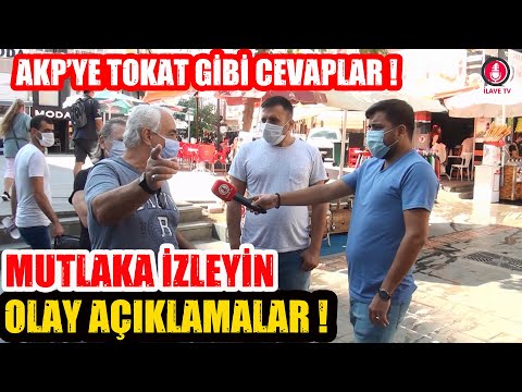 Vatandaşlardan AKP'ye Tokat Gibi Cevaplar ! | Olay Açıklamalar !