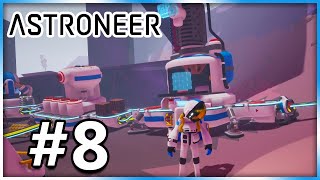 Using A Chemistry Lab To Make Aluminum Alloy And Tungsten Carbide | Astroneer | Part 8