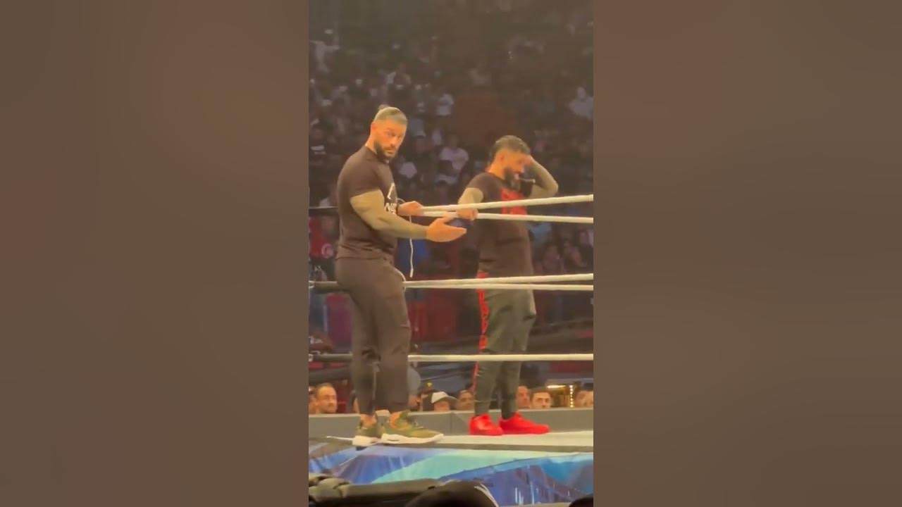 Wwe March 4 Roman reing Smock Down Match 😱 Shorts YouTube