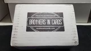 Brothers In Cards September Gold Football Pack Plus Program