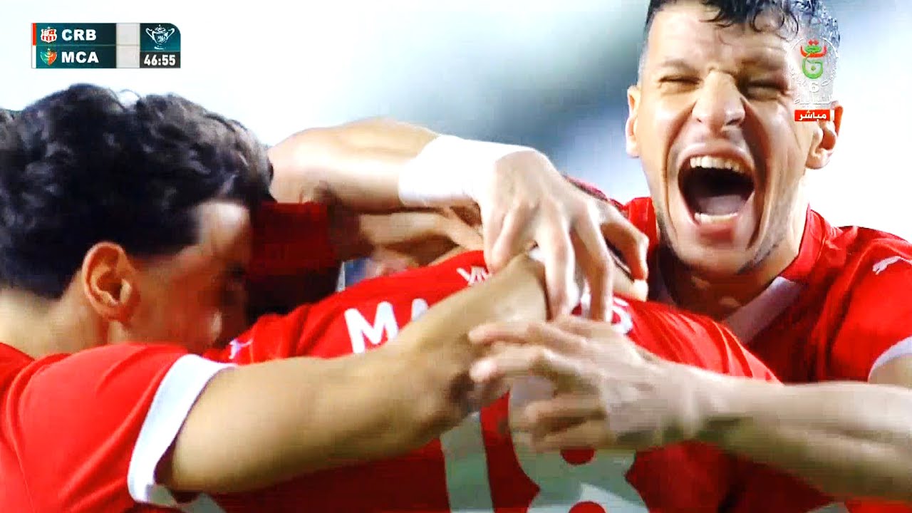 ملخص مباراة شباب بلوزداد و مولودية الجزائر | كأس الجزائر 16-2-2025 | CRB vs MCA