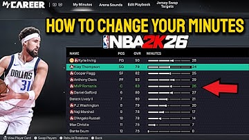 NBA 2K26 Hoe je de rotatie beïnvloedt (de opstellingrotatie wijzigen)