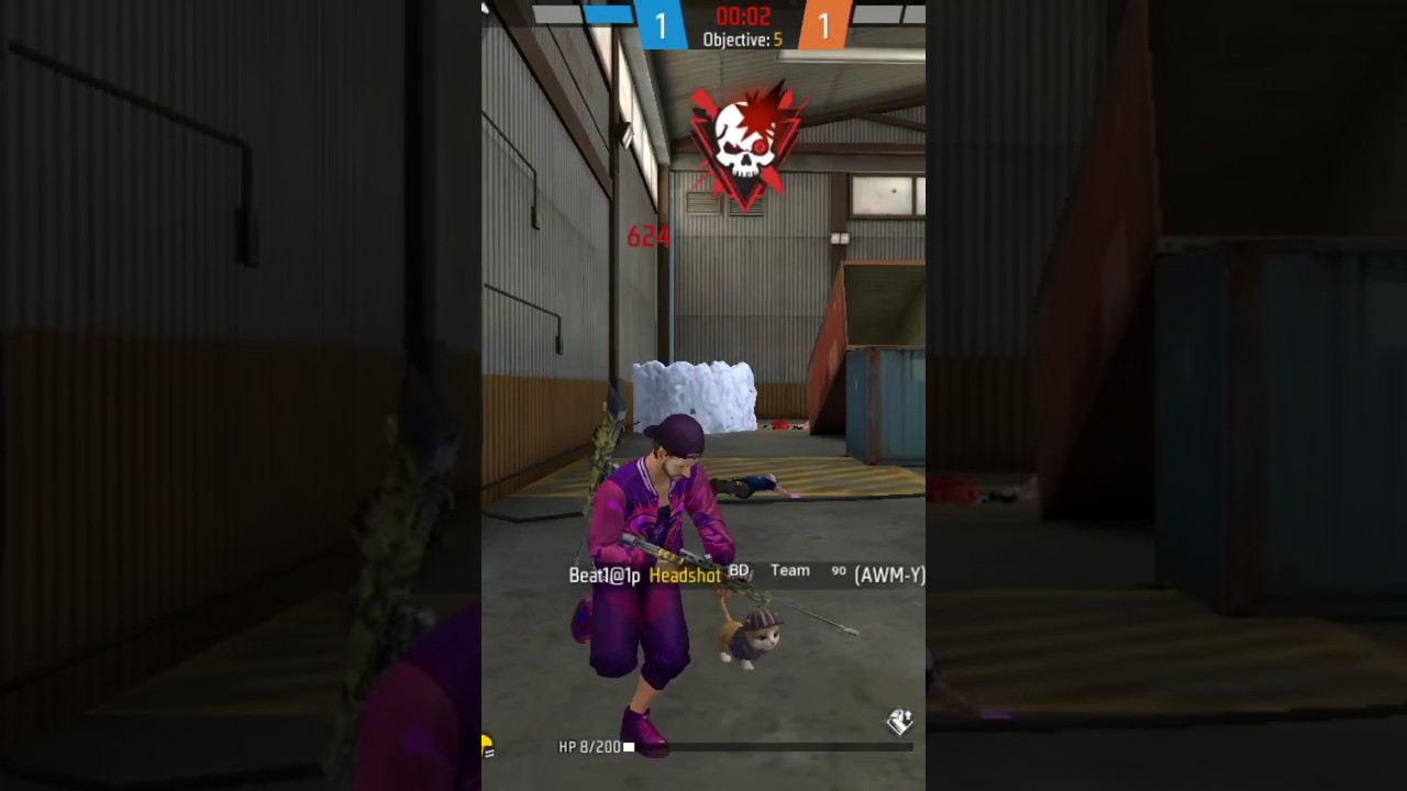 Op headshot with AWM 1 VS 2