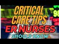 How many of these tips did you already know tips for new er nurses