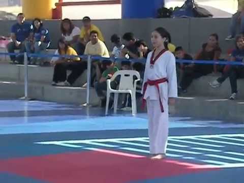 TAEKWONDO FORMA 7 TAEGUK CHIL YANG DANIELA PAOLA B...