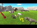 Tried new unit Komodo Dragon Poison on 20 existing units! | Animal Revolt Battle Simulator