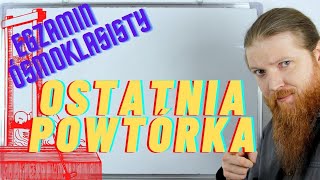 Ostatnia powtórka przed egzaminem Egzamin ósmoklasisty Matematyka screenshot 1