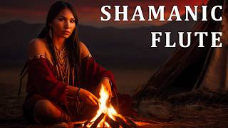 Ancient Sacred Voice - Native American Flute Music and Shamanic Drums Healing 4K Earth Video