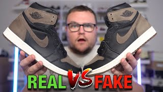 AIR JORDAN 1 PALOMINO REAL VS FAKE *UNBELIEVABLE*