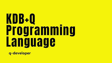 KDB+ Q Programming Language