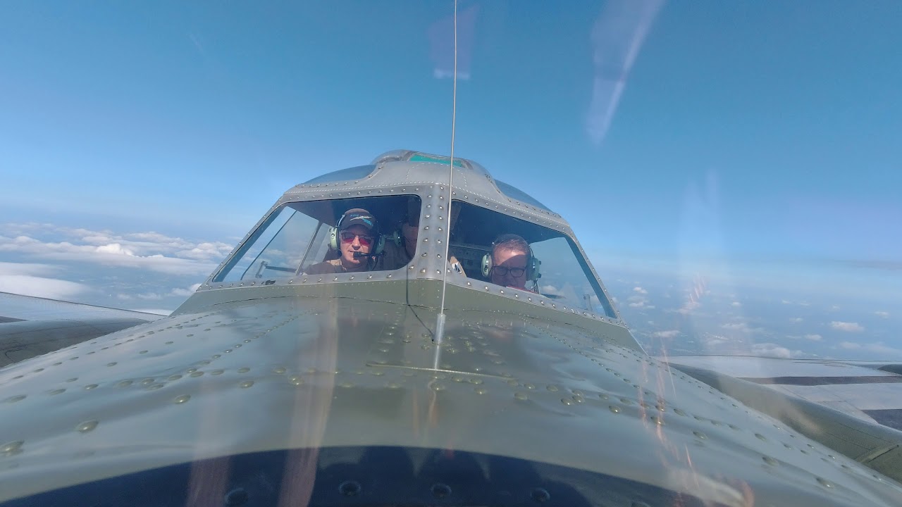B-17 Sentimental Journey in Flight