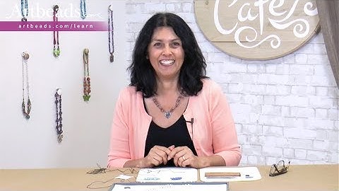 Artbeads Tutorial - Beginner Basics: Knotting Beads with Cynthia Kimura