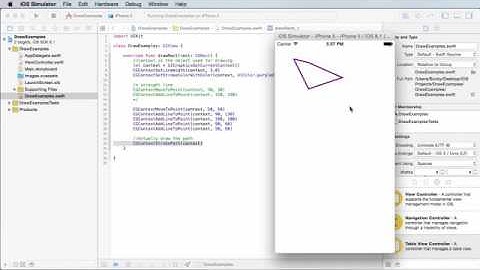 24 iOS Development with Swift Tutorial   24   Drawing Basic Shapes