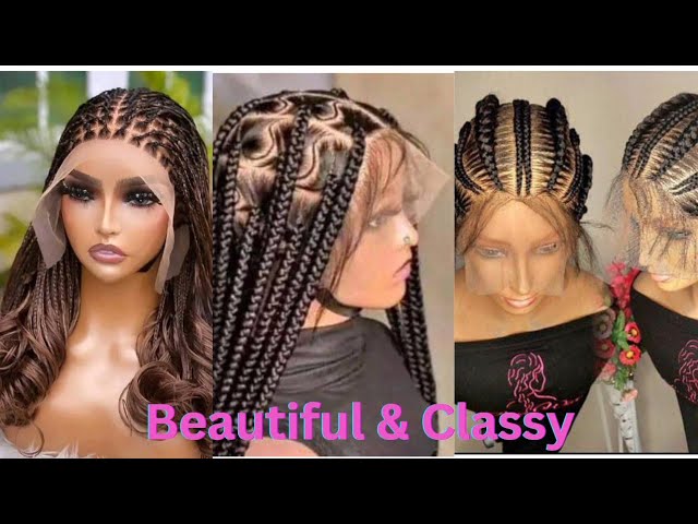 2023/2024 Trendy Hairstyles/ Classic Braided Wigs Styles. 