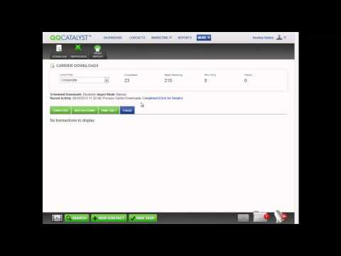 Process downloads in QQ Catalyst