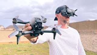 DJI FPV: Drone footage vs Goggle footage (Rocksteady Stabilization)