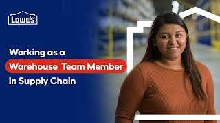 Working as a Reach Truck Driver in Lowe's Supply Chain