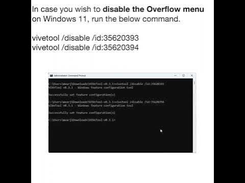 Disable Taskbar Overflow Menu on Windows 11 - YouTube