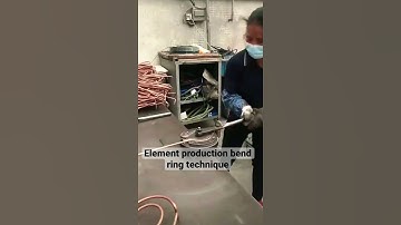 Heating element production ring process technique