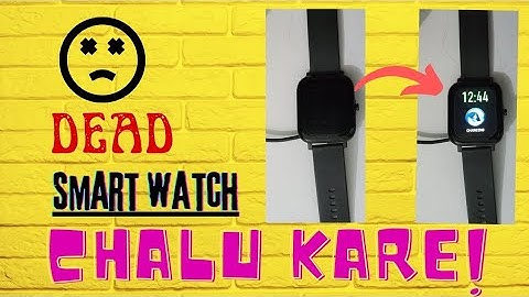 firebolt smart watch not turning on | firebolt smart watch not charging