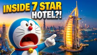 Doraemon Visits The 7 Star Hotel In Dubai Inside Burj Al Arab Tour