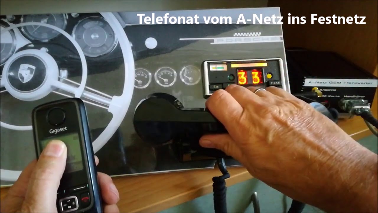 A Netz Autotelefon, das Mobiltelefon der 60er Jahre - YouTube