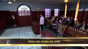 Flat Deposit Case Claimant And Defendant Enter The Court Room | Judge Rinder