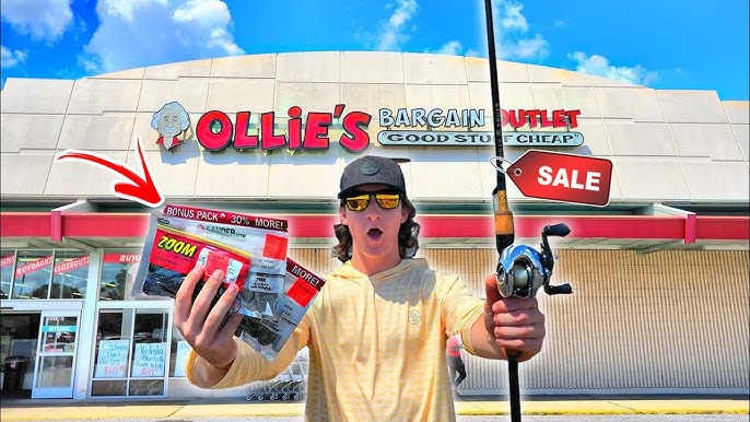 $30 Ollie's Bargain Outlet Fishing Tackle Haul! (SURPRISING