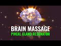 Brain Massage | 2675Hz | Enhance Brain Power, Pineal Gland Resonator, Stress Relief Binaural Beat