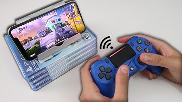 How to CONNECT PS4 CONTROLLER TO iPhone (EASY METHOD)