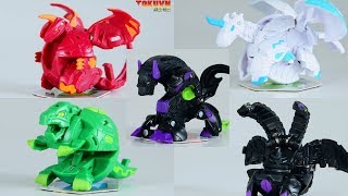 Tmt972 Bakugan Battle Planet - Dragonoid, Trox, Pegatrix, Nillous, Howlkor Dx