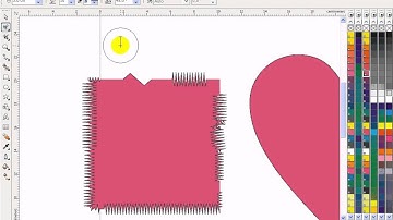 CorelDraw Tutorial  Roughen Brush Tool
