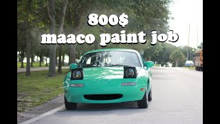 What An 800 Maaco Paint Job Looks Like
