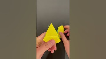 Squid Game Triangle Polymer Clay Dalgona Cookie Challenge #shorts #dalgona  #squidgamchallenge