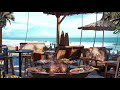Sea cafe Ambience | Let's enjoy BBQ☀️ASMR
