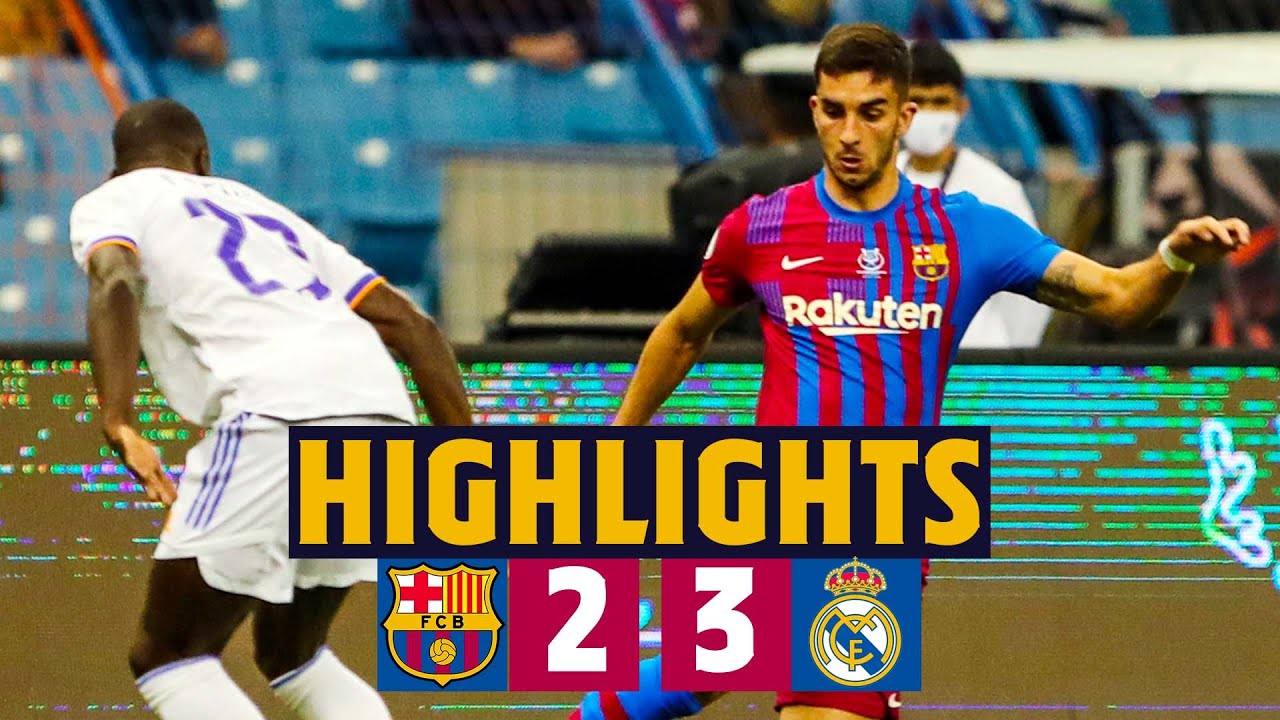 Download HIGHLIGHTS | Barça 2-3 Real Madrid | Pride in Defeat  ⚽