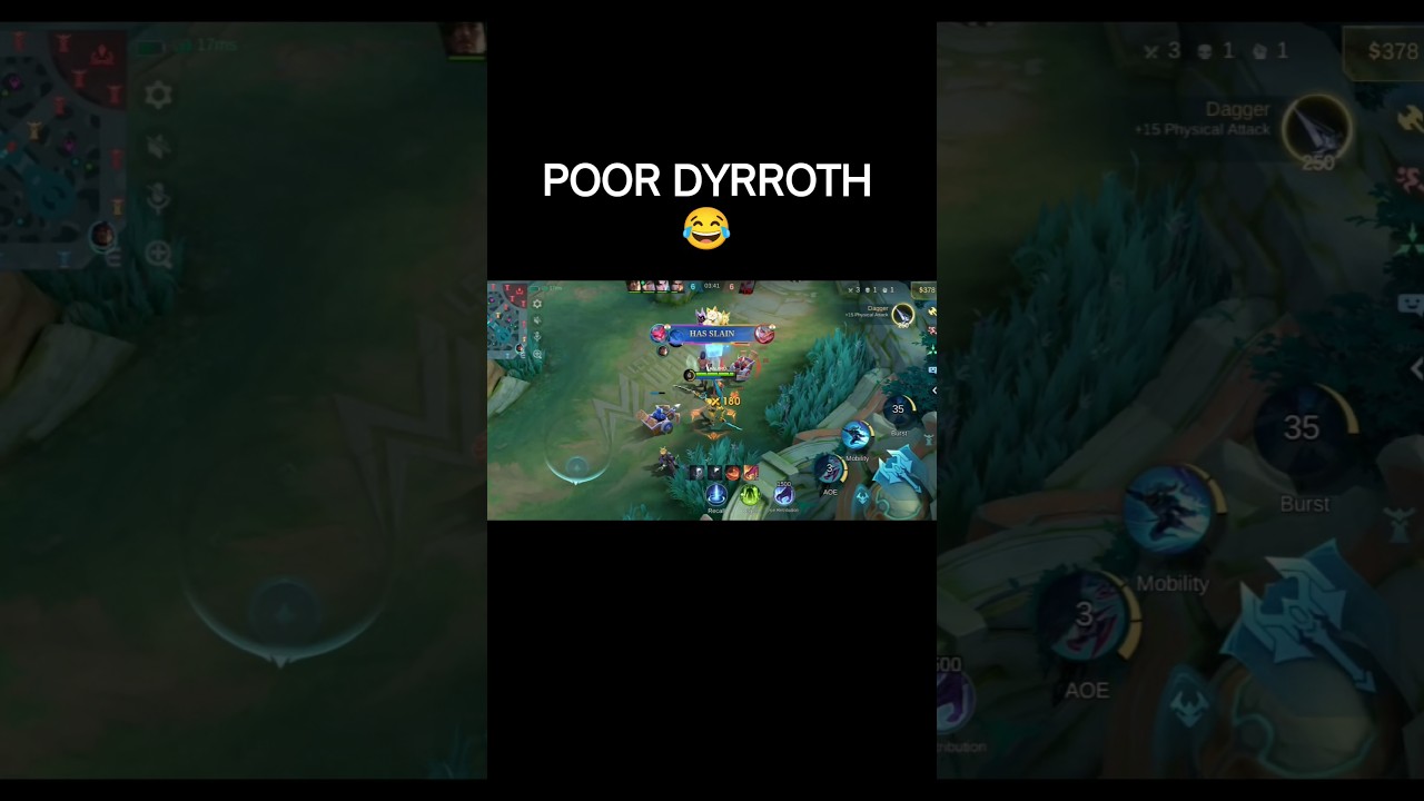 SABER TROLL POOR DYRROTH 😂