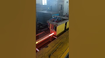 The whole proess of heating and speed coil springs  #machine #factory #process #springs #tech