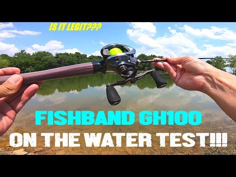 FISHBAND GH100 ON THE WATER TEST AND CAST BATTLE!!! IF