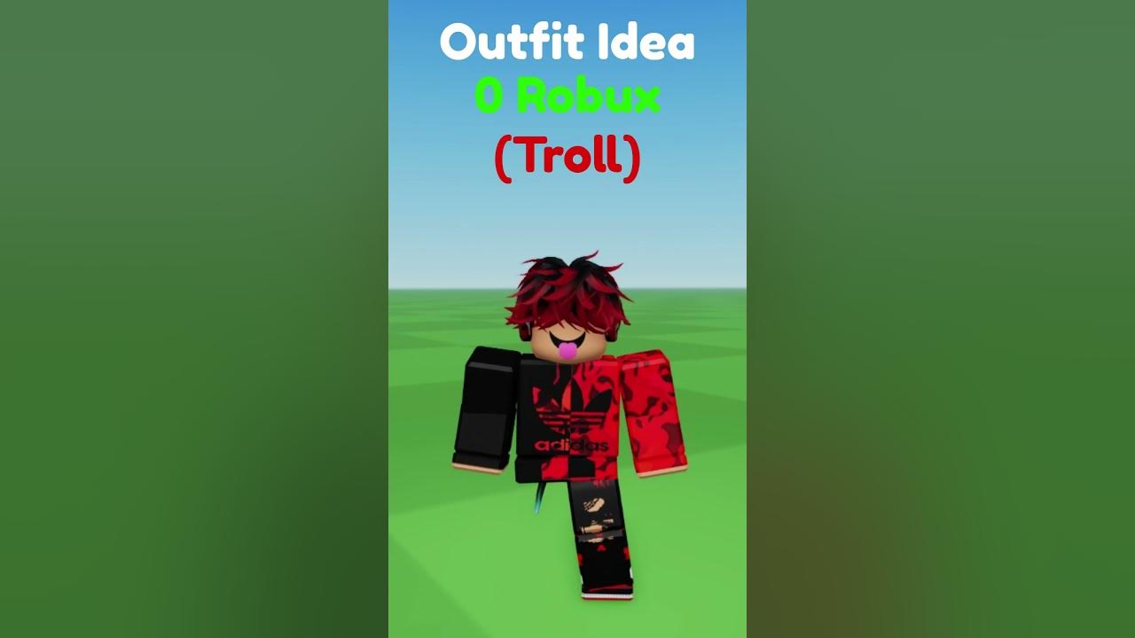 A troll outfit : r/roblox