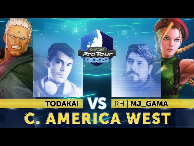 Todakai (Urien) vs. MJ Gama (Cammy) - Top 8 - Capcom Pro Tour 2022 Central America West
