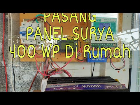 PASANG SENDIRI PANEL SURYA DIRUMAH - YouTube