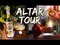 ALTAR TOUR || CRYSTALS, TOOLS & MORE || #cleansing