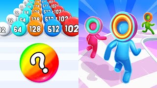 Number Ball 3D vs Layer Man All Levels Gameplay Android, iOS P115