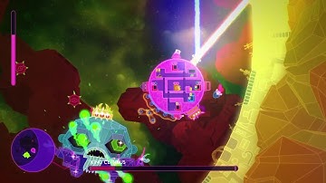 Lovers in a Dangerous Spacetime final boss fight