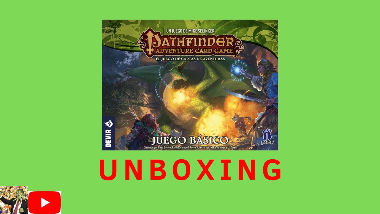 Unboxing - Pathfinder - O jogo de aventuras (Card Game) 