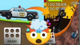 HILL CLIMB RACING | POLICE CAR ON HONTED PLACE - By. The Everything gaming